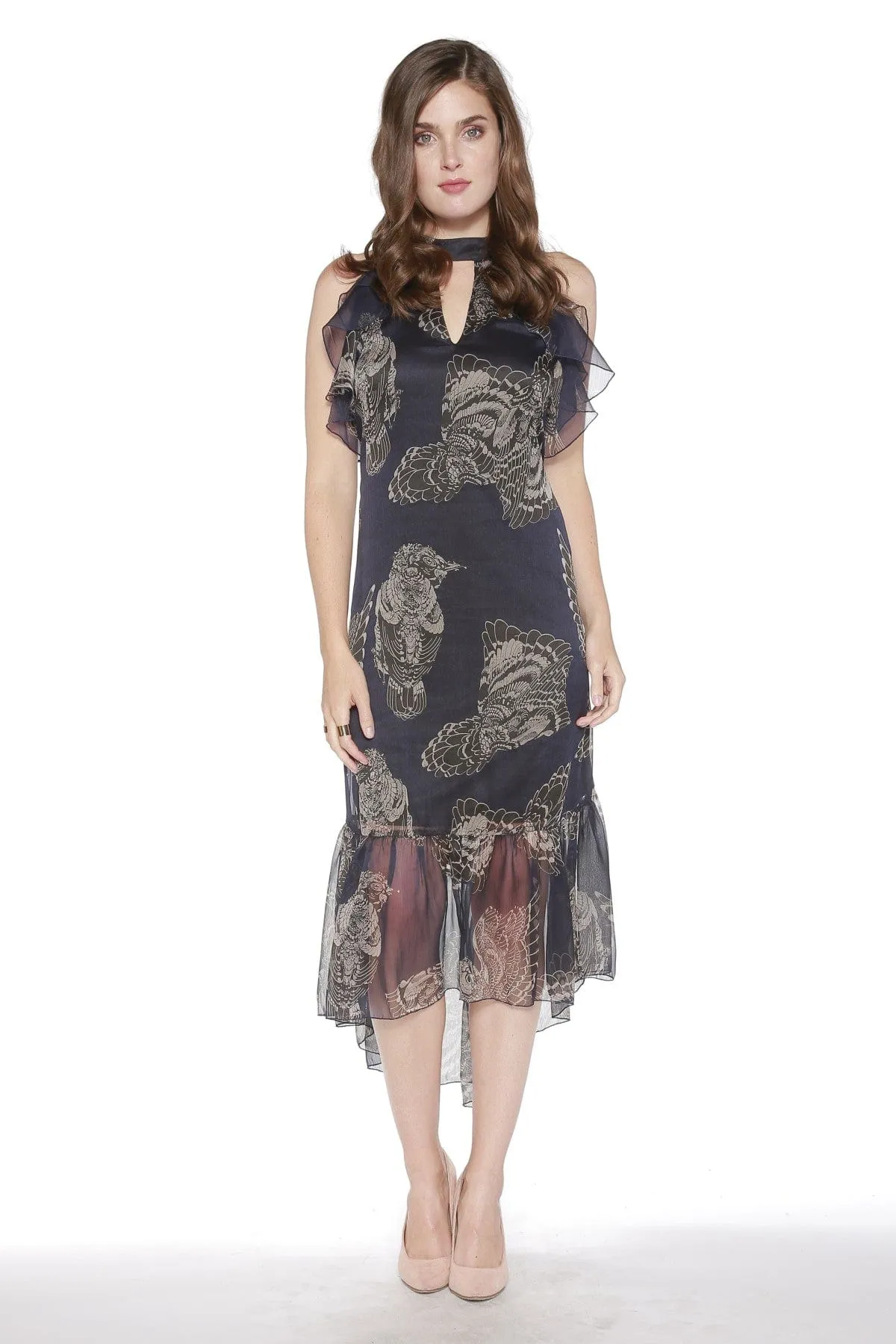 Cassandra Dress - Owl Mood Edge FadeResistantColor