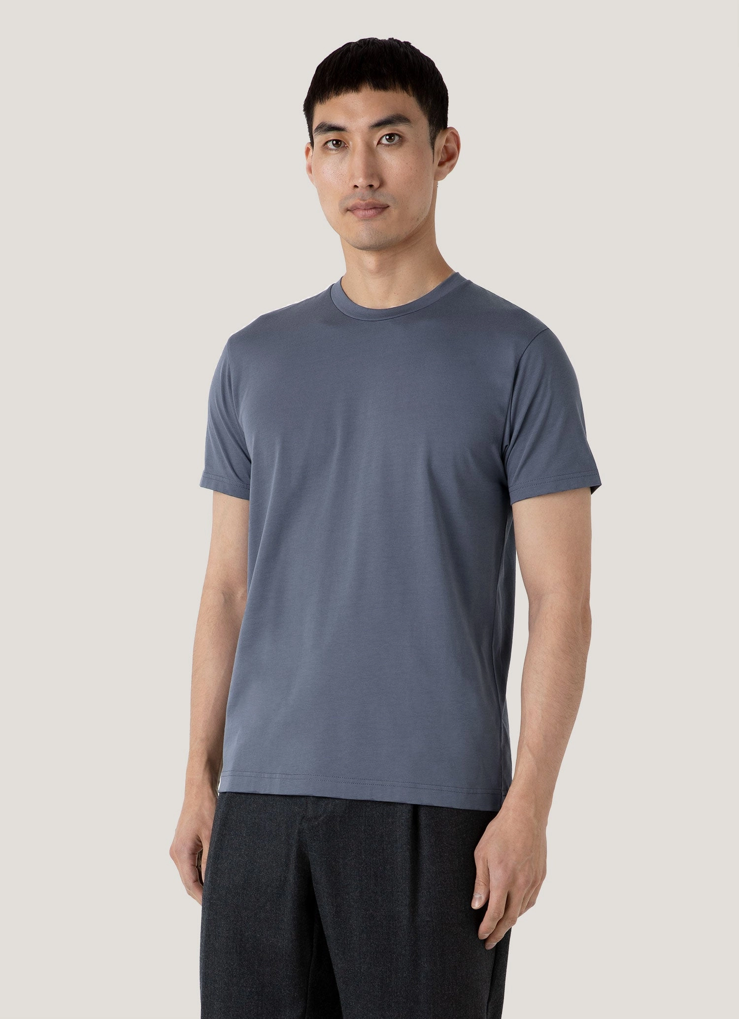 sale season Men's Riviera Midweight T-shirt in Slate Blue