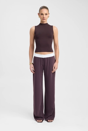 Oslo Elastic Waist Pant Bi Stretch Fabric Sporty Vibe