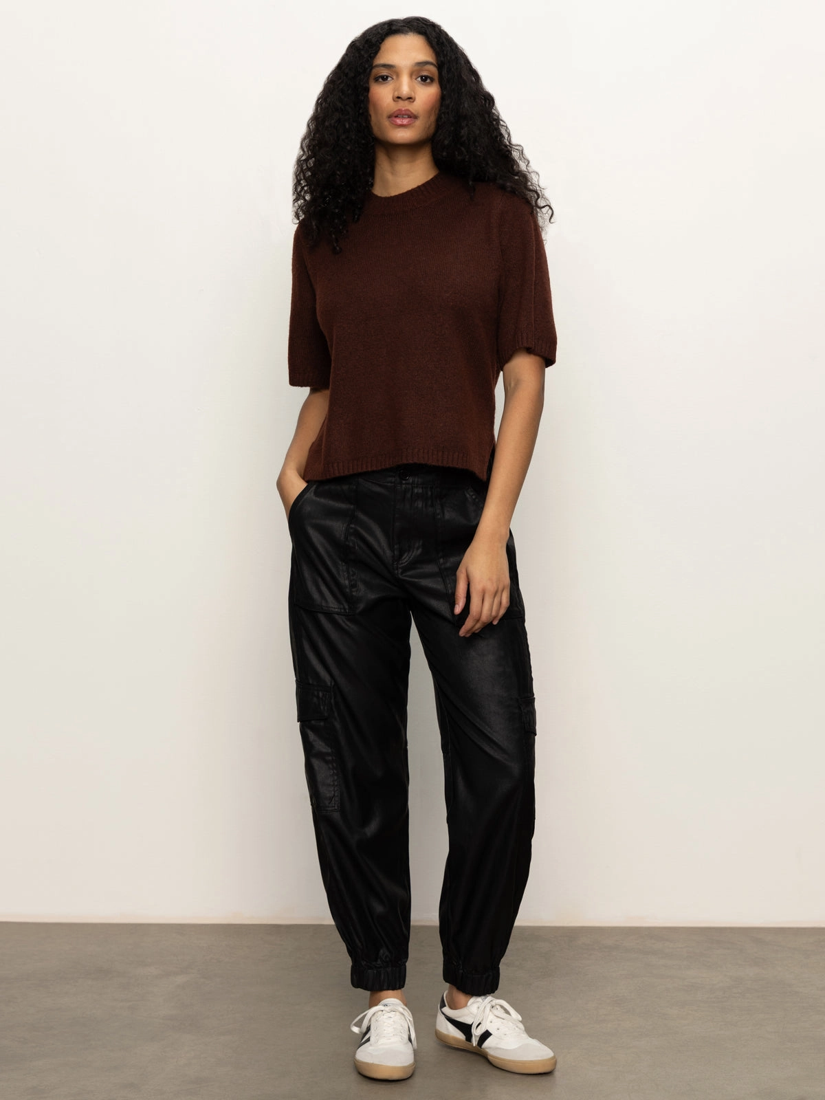 Perfect Sweater Tee Chicory HeatTrapping Fibers