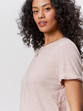 Perfect Tee Remix Vapor Rose No-Shrink Fabric dry cleanable Perfect Tee Remix Vapor Rose