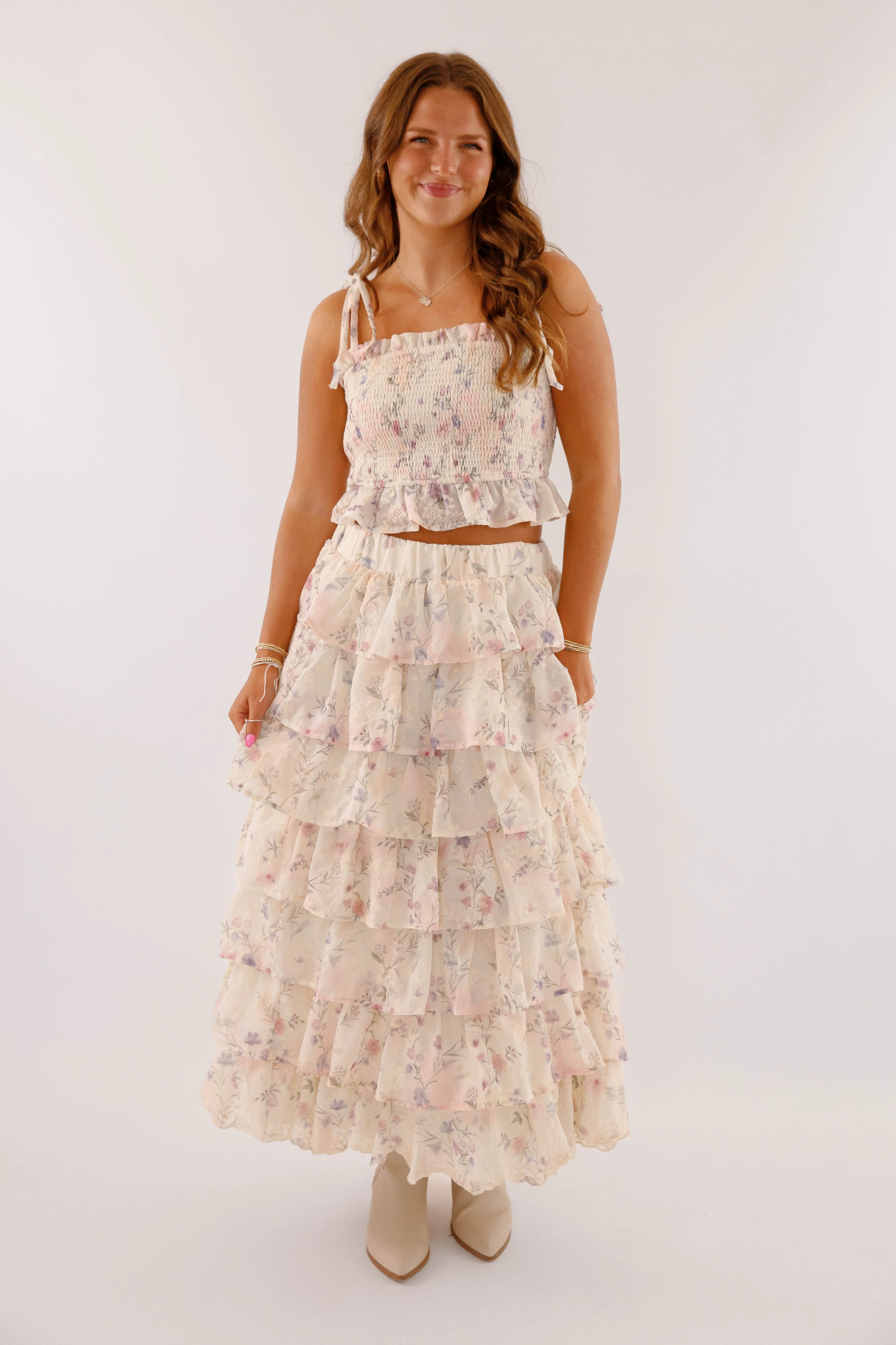 UV protection layer Perfectly Divine Crop Top