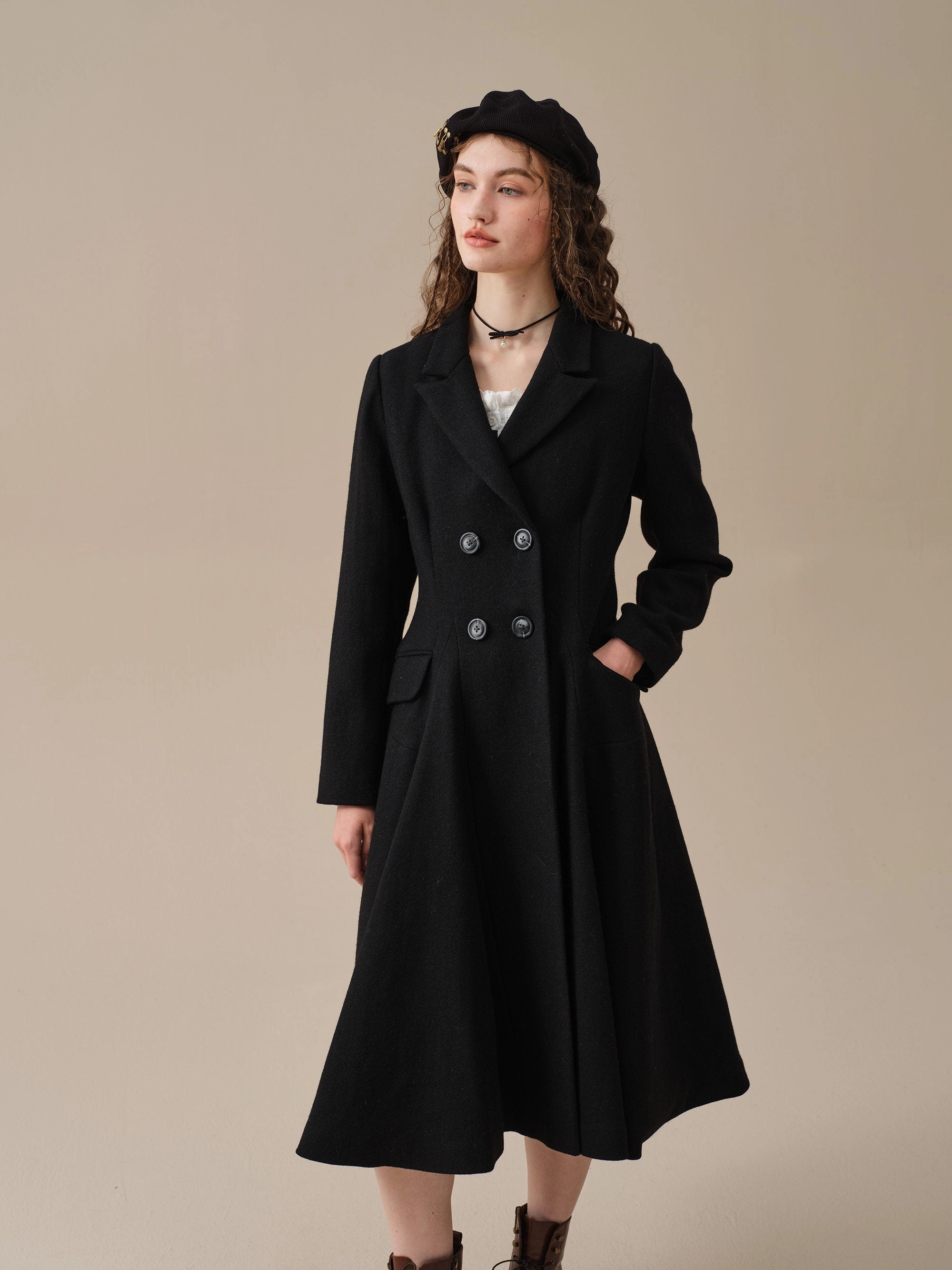 Sustainable-Lining The Roman Holiday 17 | 100% wool classic coat