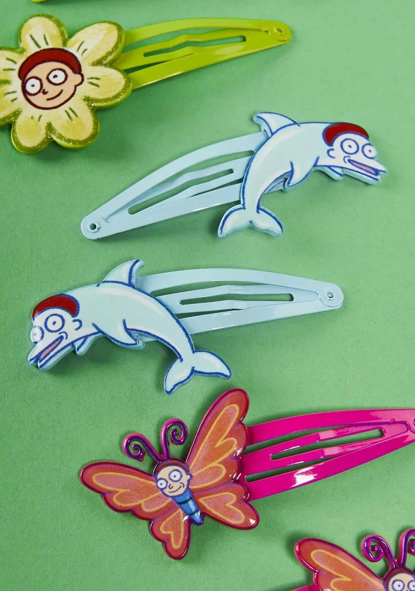 Phases Of Morty Hair Clips Pack