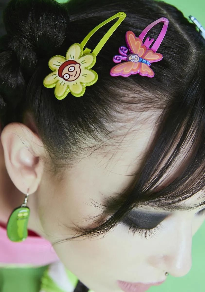 Phases Of Morty Hair Clips Pack