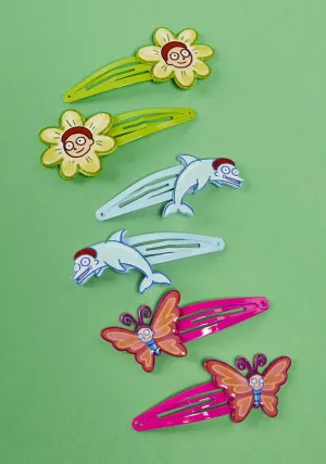 Phases Of Morty Hair Clips Pack