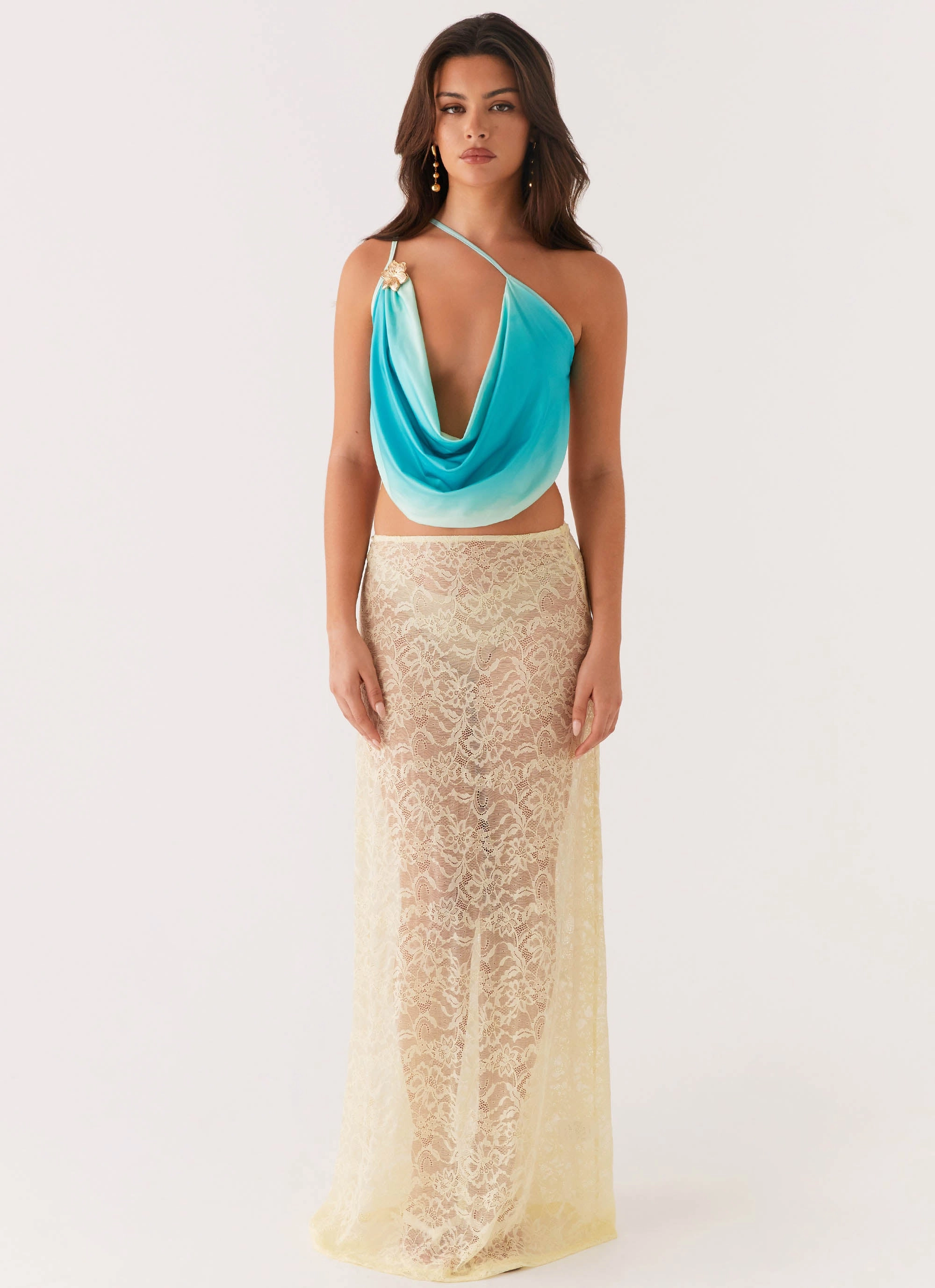 Phoebe Top - Green Gradient BreathableMoistureBarrier Outdoor Apparel