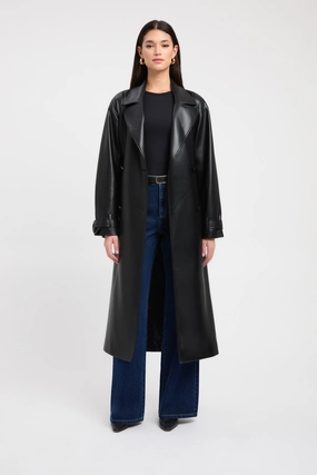 Phoenix Trench Coat Leather Accents Phoenix Trench Coat Antiperspirant Clean Edge