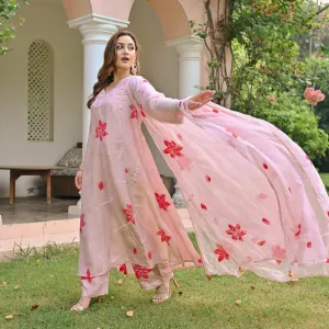Pihu Tissue Silk Suit set