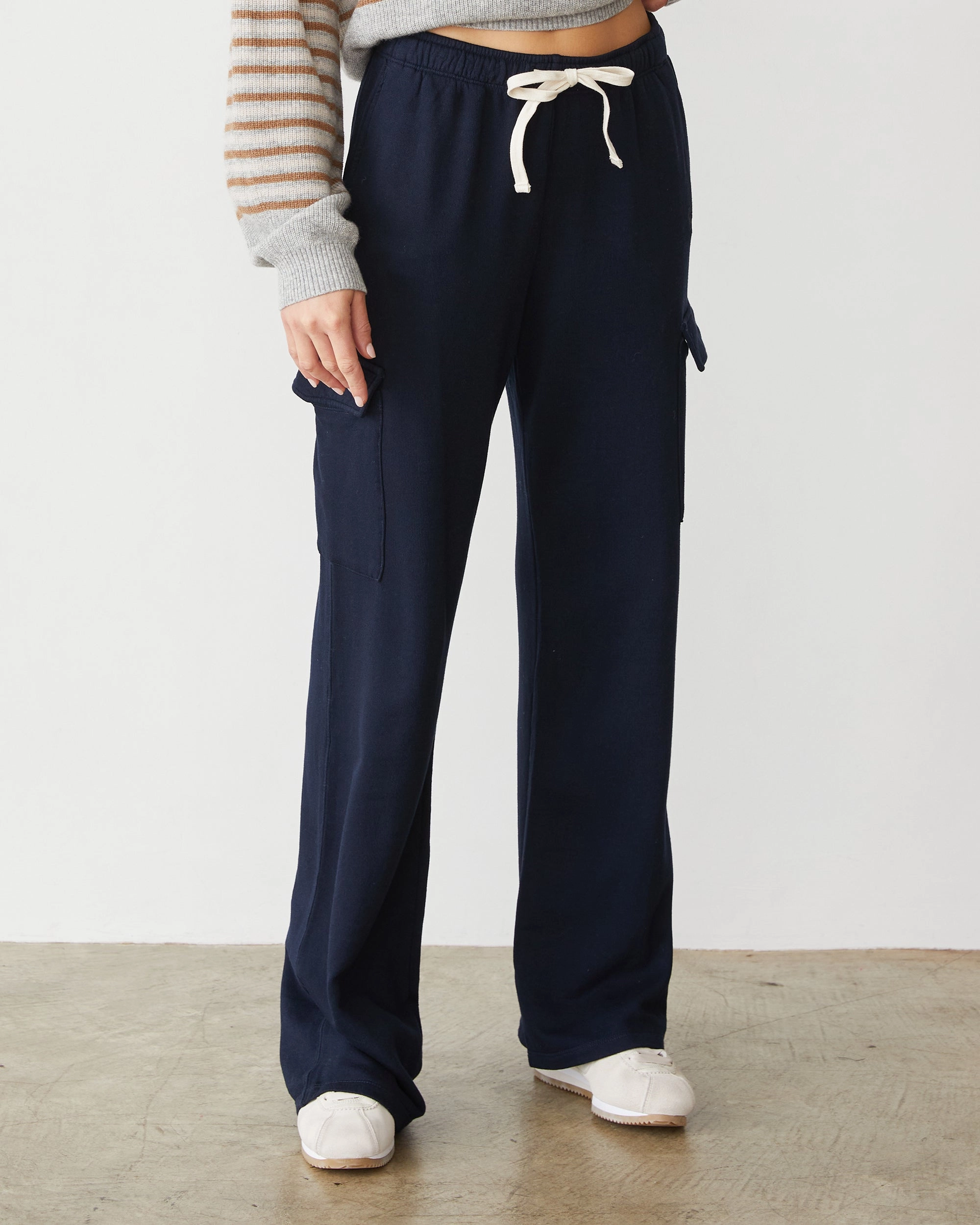 Softfleece Straight Leg Cargo Sweat Neutral Shade