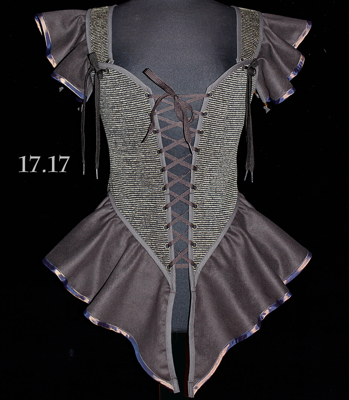 Lightweight Knit AbrasionResistant Edging Pirate Bodice