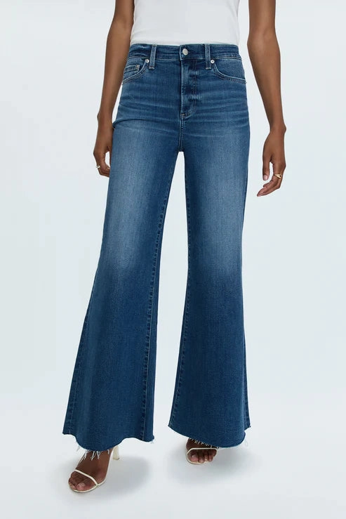 Urban Style Functional Comfort Pistola Izzy Mid Rise Wide Jean - Study