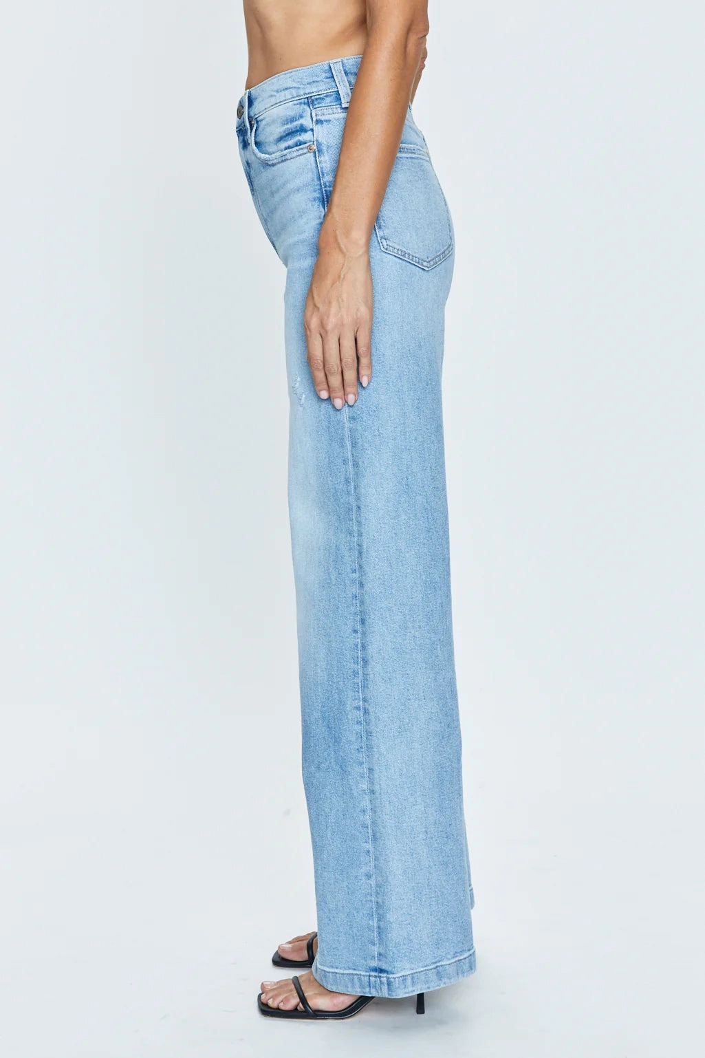 Smart Layer Pistola Lana High Rise Ultra Wide Leg Jean - Chalet Vintage