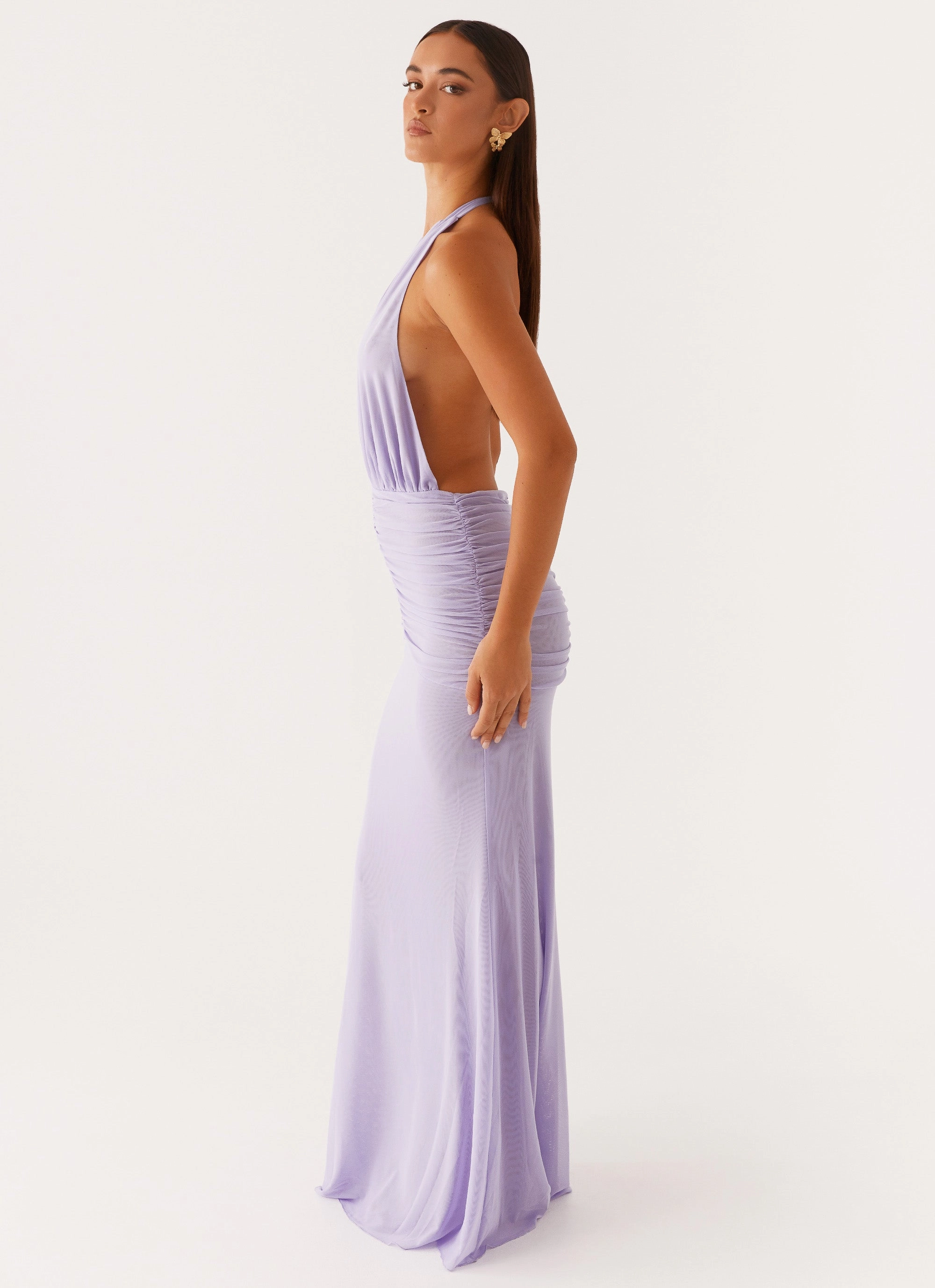 Professional Look Places To Be Maxi Dress - Lilac
