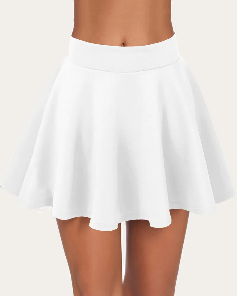 Plaid Skirts High Waist A Line Skirt