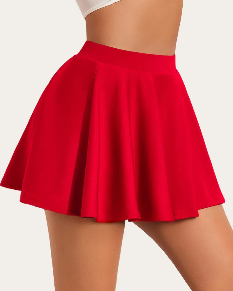 Plaid Skirts High Waist A Line Skirt