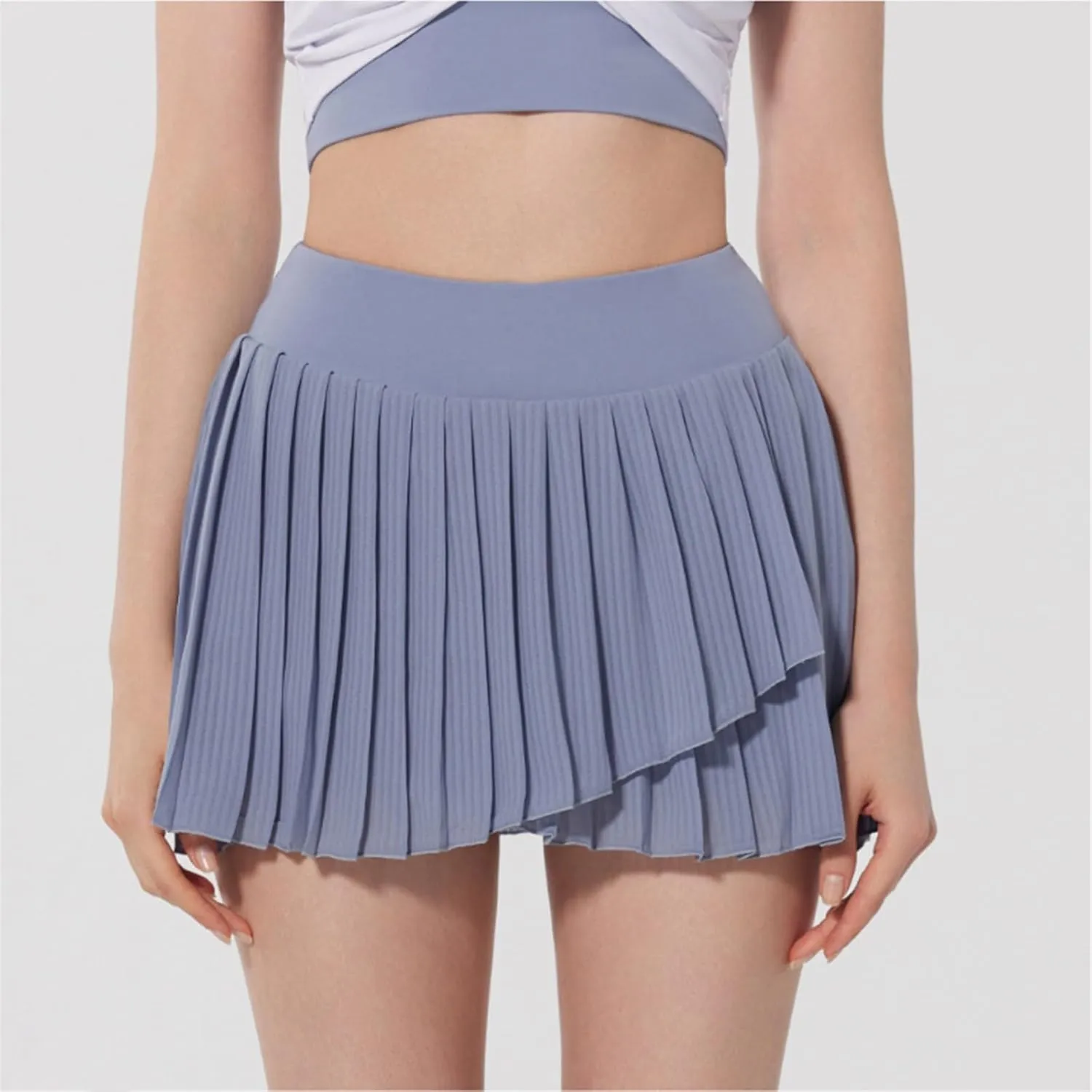 Pleated Tennis Skirt for Women with Pockets Shorts Women's High Waisted Lightweight Athletic Golf Skorts Skirts 2025 Clothes