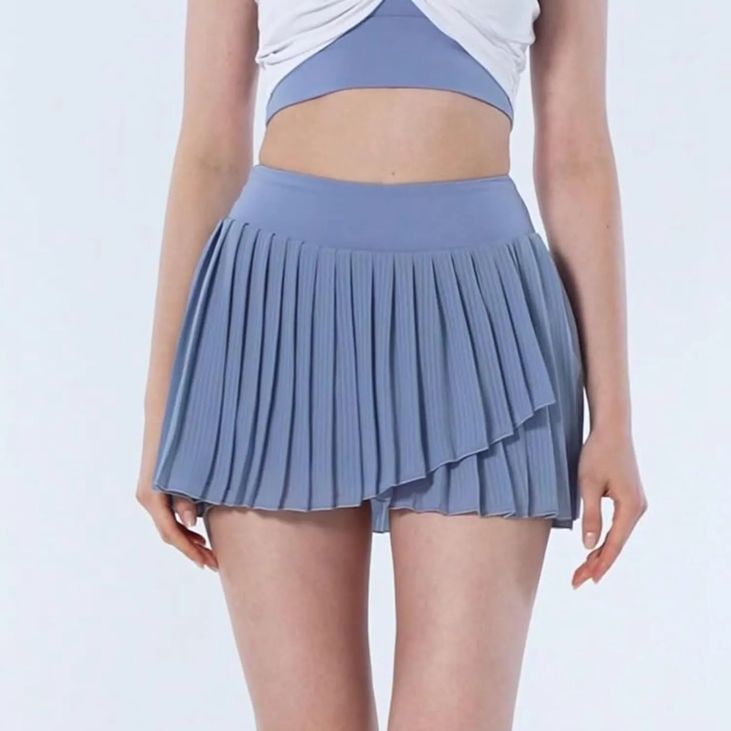 Pleated Tennis Skirt for Women with Pockets Shorts Women's High Waisted Lightweight Athletic Golf Skorts Skirts 2025 Clothes