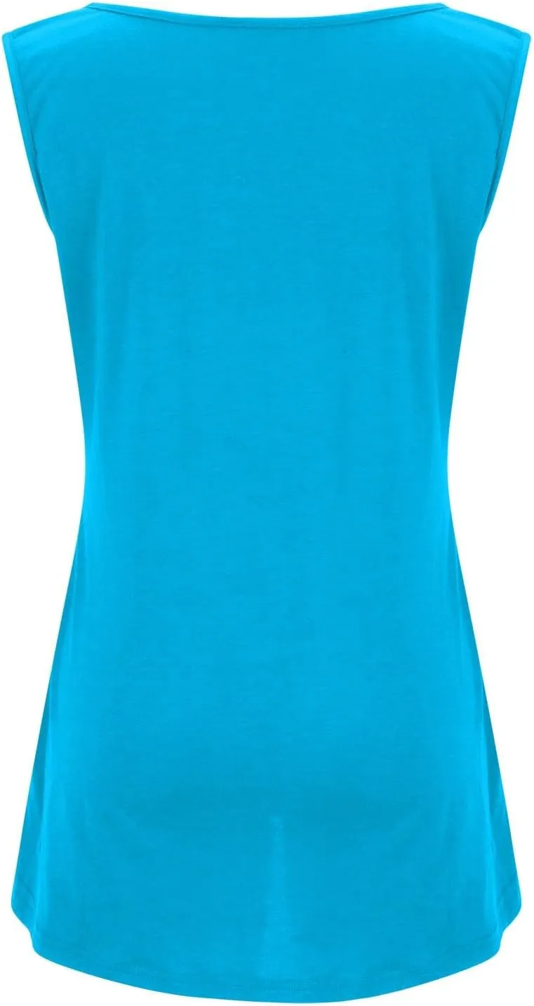 Plus Size Tank Tops for Women Summer Basic Sleeveless Scoop Neck T-Shirt Casual Loose Fit Workout Lightweight Blouse