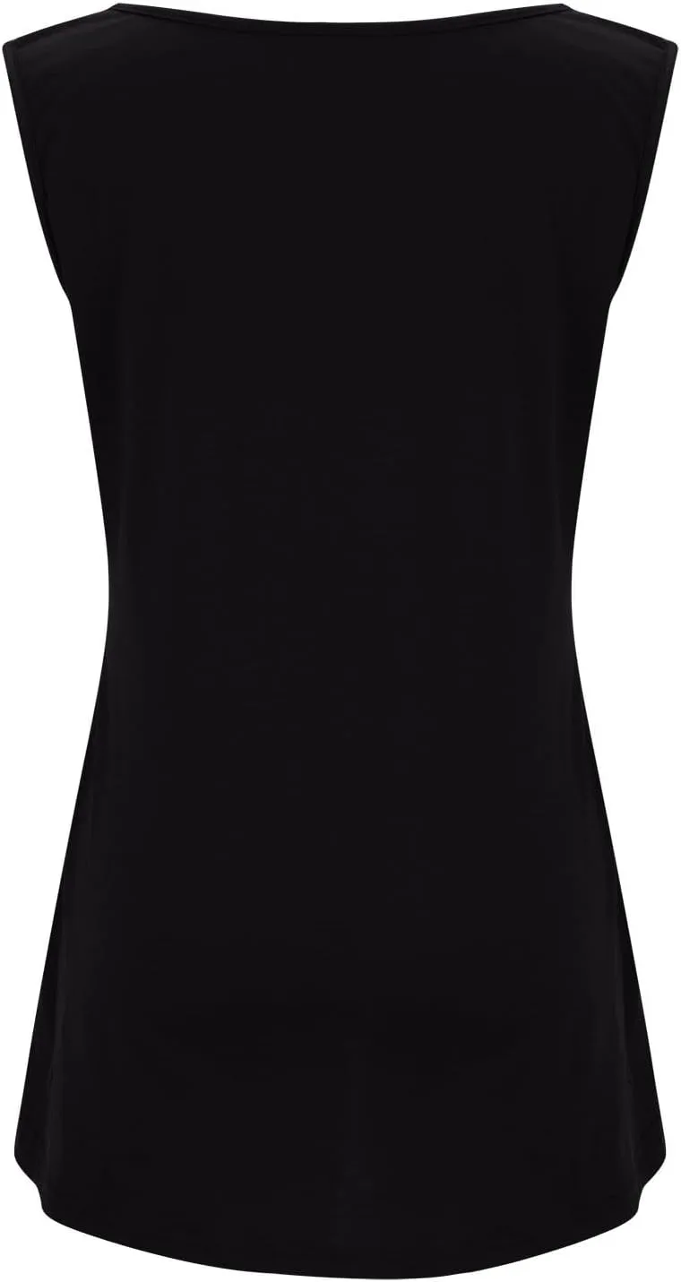 Plus Size Tank Tops for Women Summer Basic Sleeveless Scoop Neck T-Shirt Casual Loose Fit Workout Lightweight Blouse