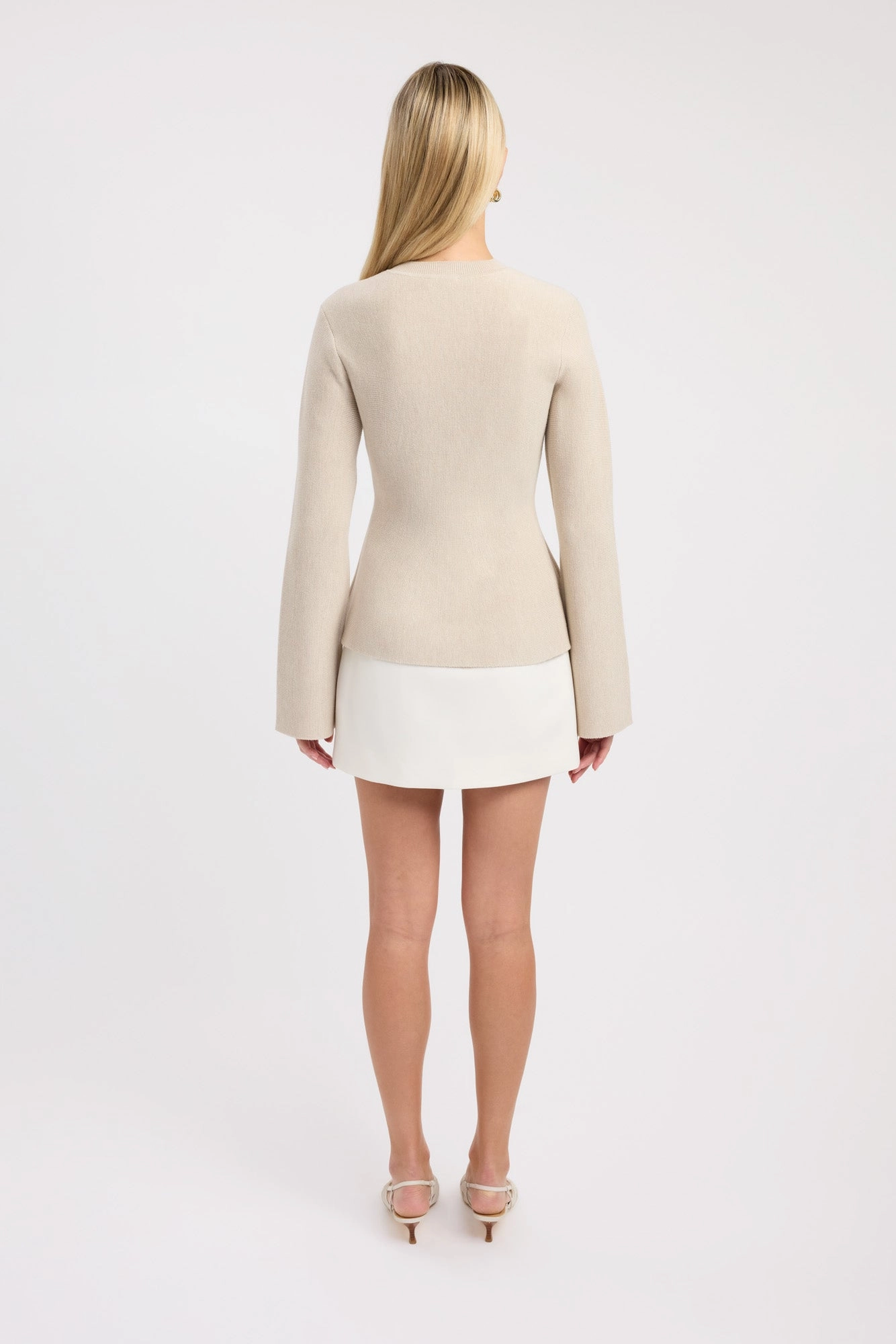 Dalton Crew Cardigan Ventilated Panels Simple Outfit