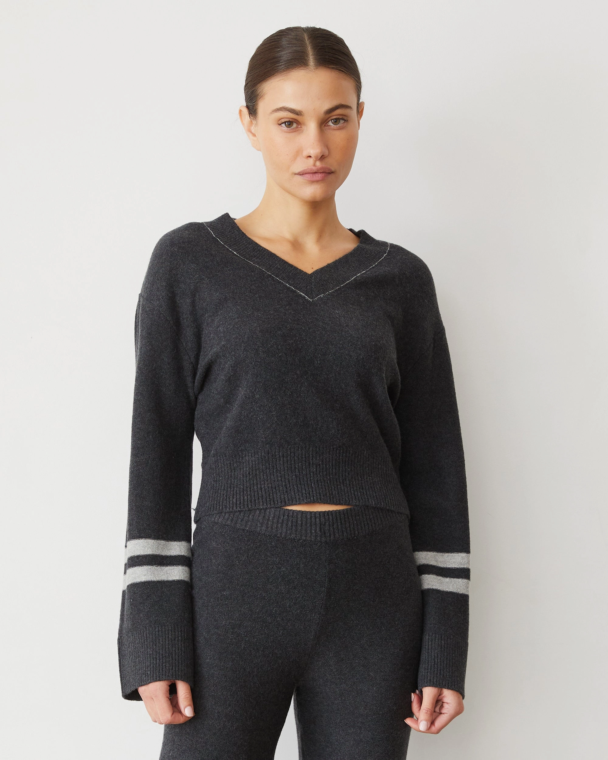Plush Stripe Sweater BlendMaterials