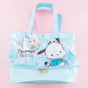 Pochacco Beach Tote Bag