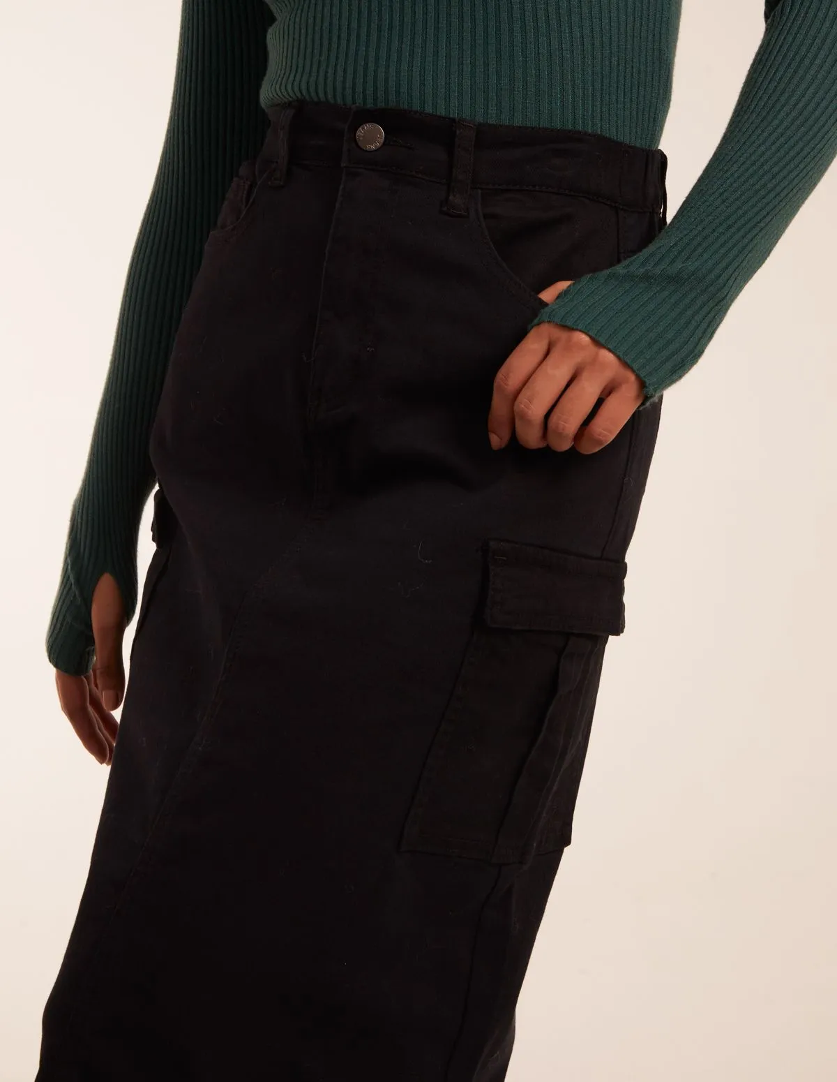 Pocket Maxi Skirt