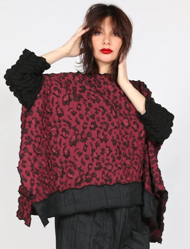 High Neckline Abrasion Resistant Fabric Tatum top