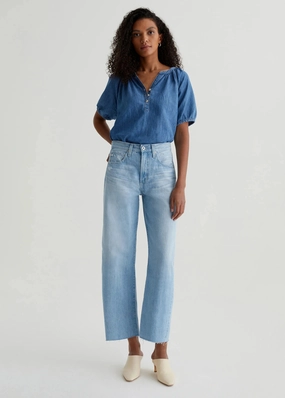 Polished Look AG Hattie Crop Barrel Leg Jeans Style Focus AG Hattie Crop Barrel Leg Jeans