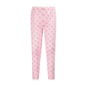 Polkadot GIRLS PANT Forever Love Bow Print