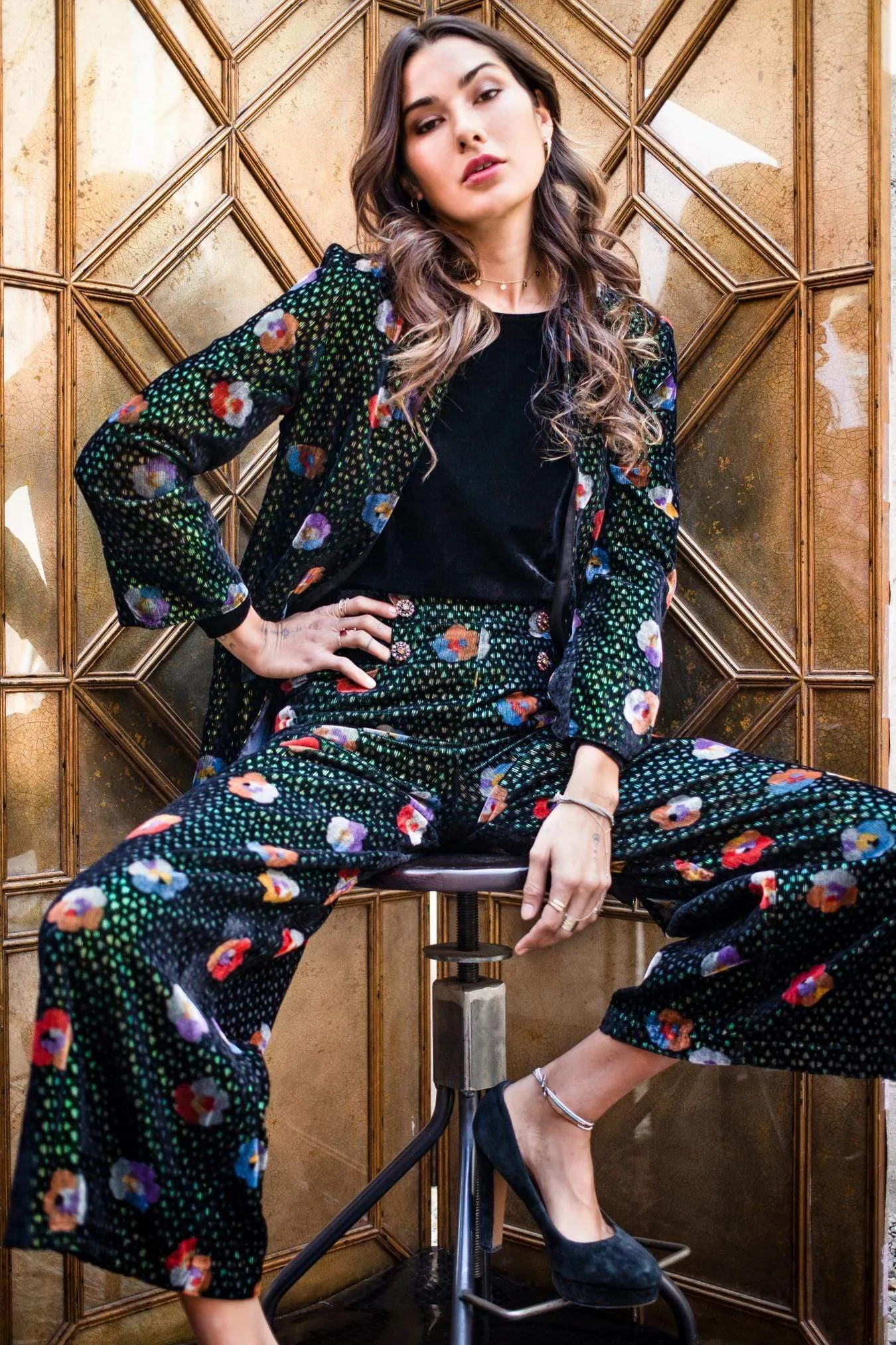 Quilted Stitching Compact Storage Car Coat - Elektra Pansey