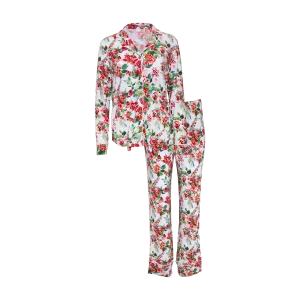 Posh Peanut Women's Long Sleeve & Relaxed Long Pajama Pants in Beatrix