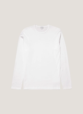 Positive vibes Men's Classic Long Sleeve T-shirt in White Men's Classic Long Sleeve T-shirt in White Everyday Look back to school