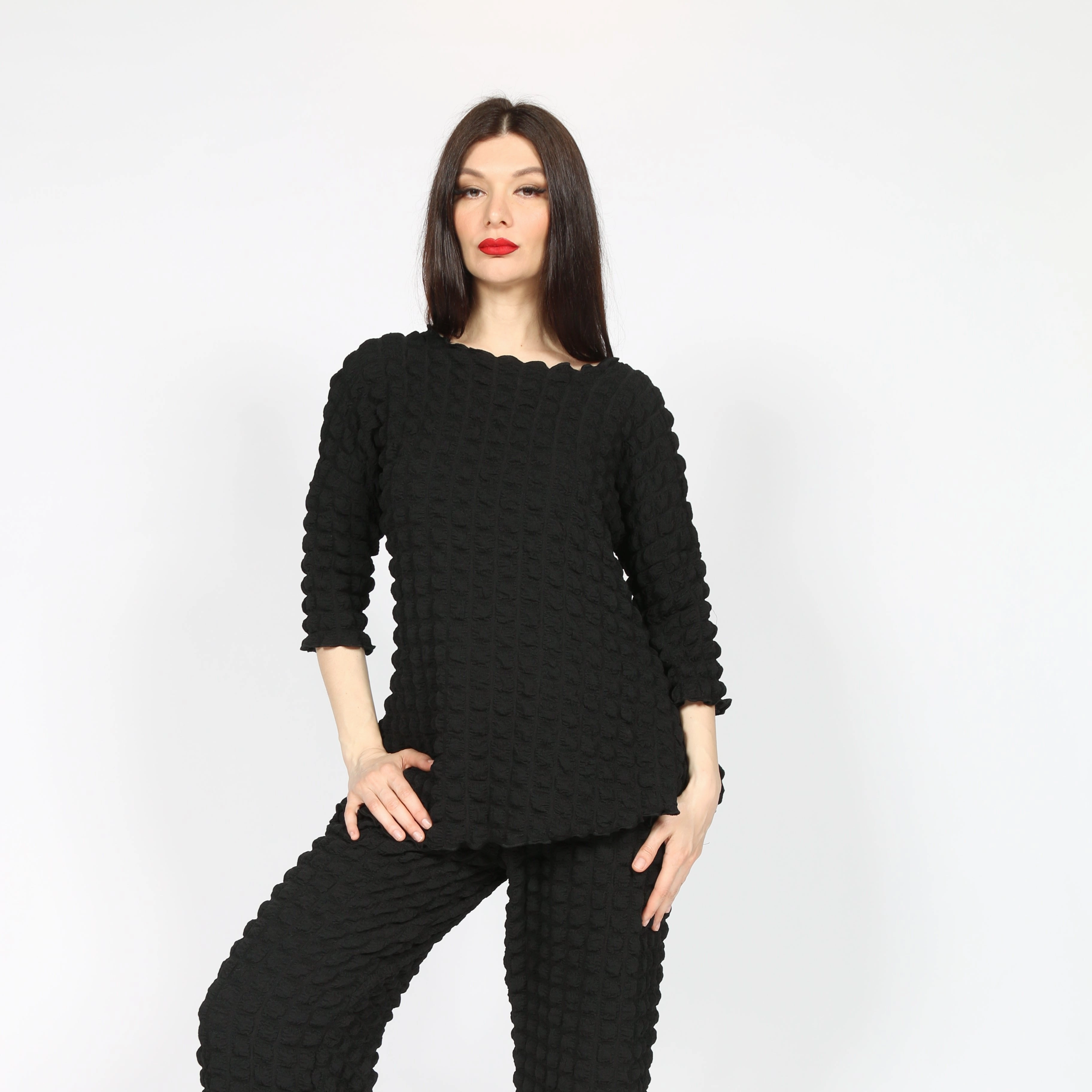 POTSimple Top Low Profile Zipper Closure Elegant Cardigan