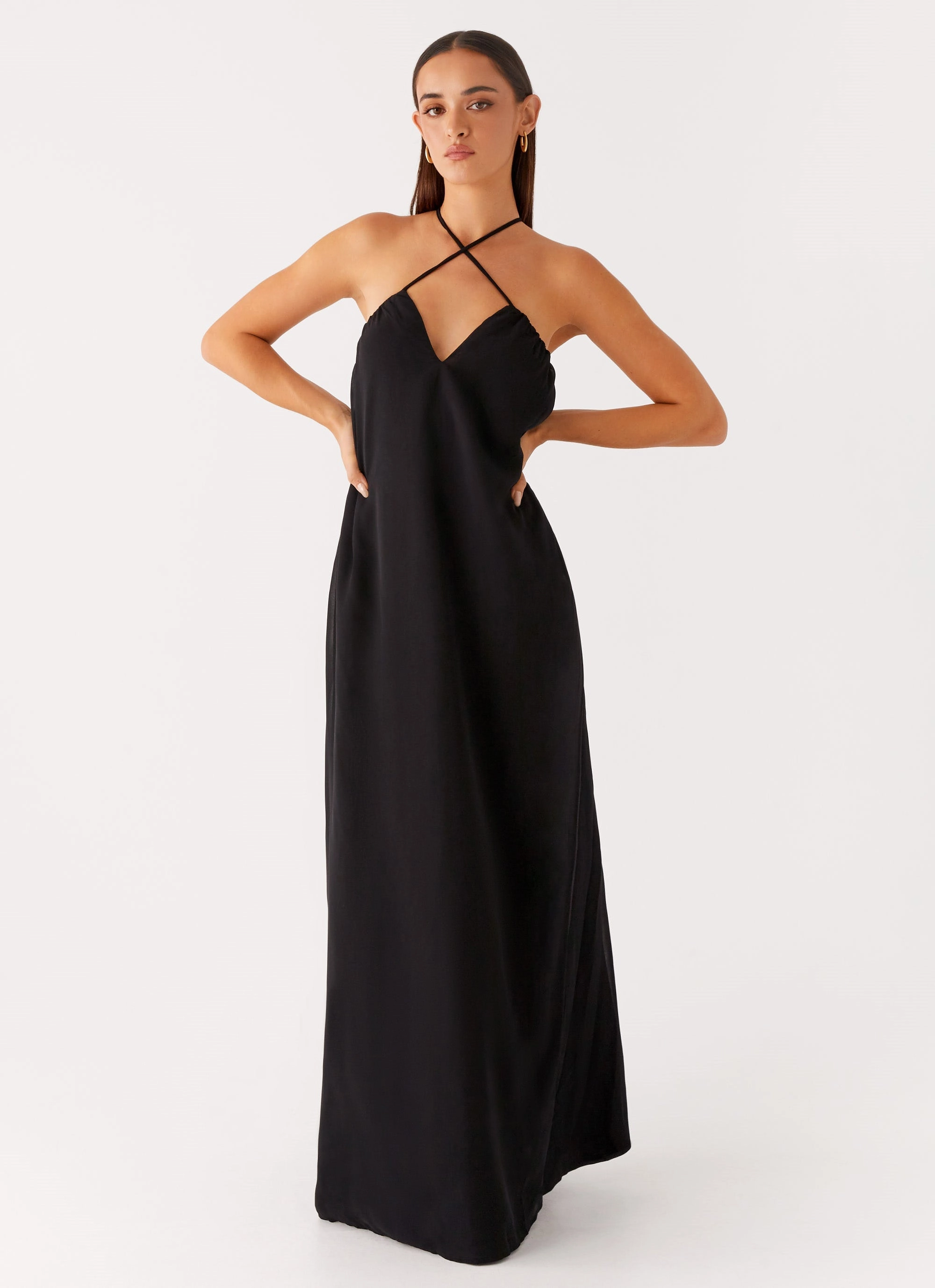 Perfect Waist Saba Maxi Dress - Black