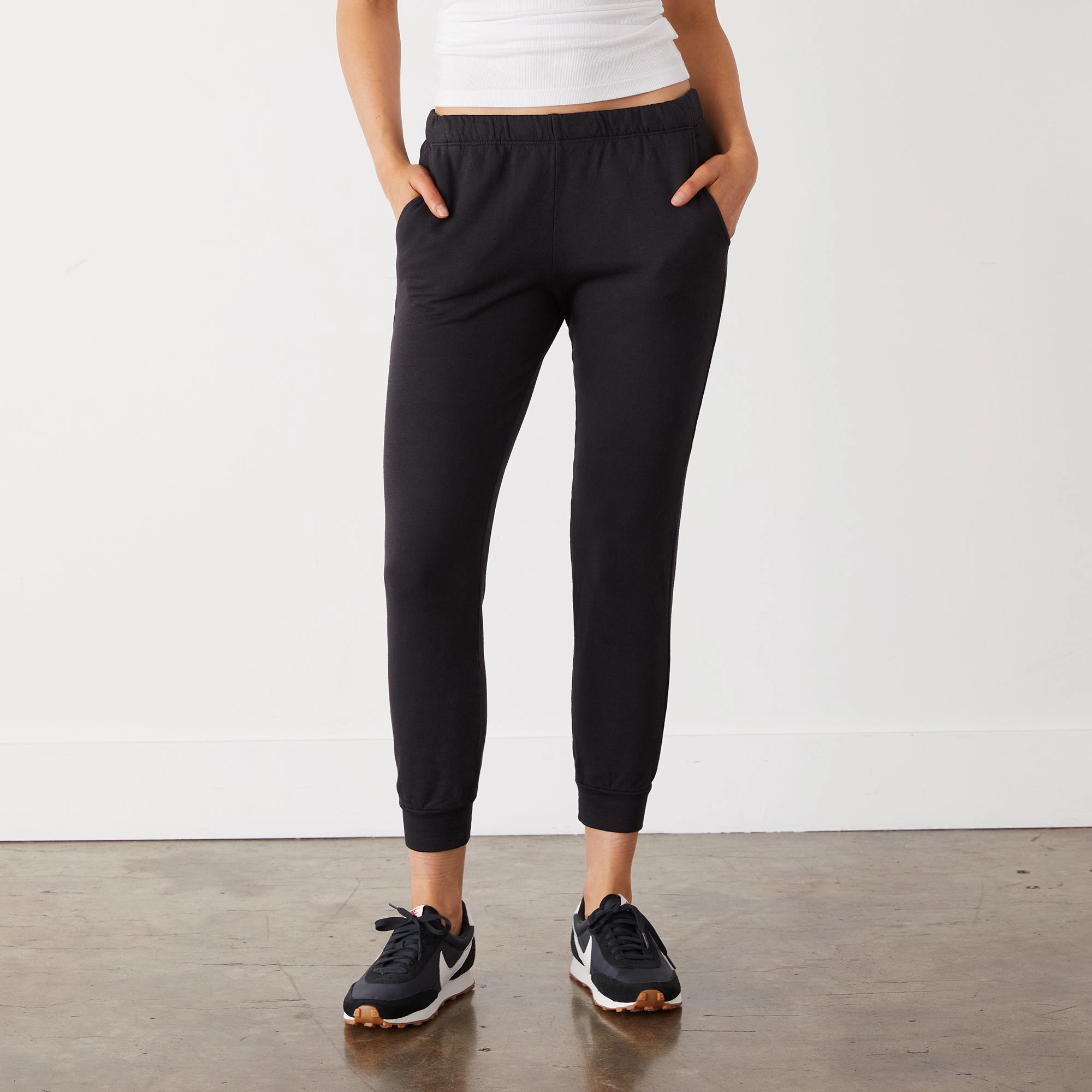 Sporty Layer Luxe Look Supersoft Fleece Jogger