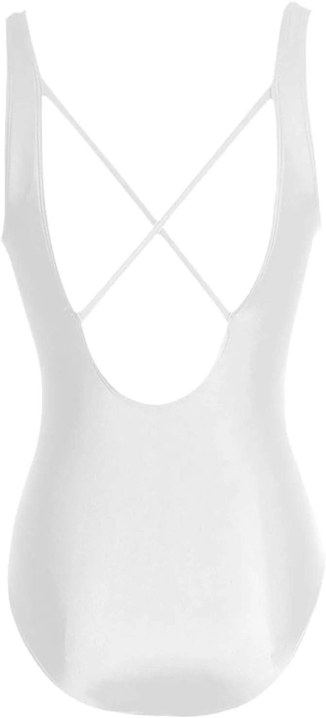 PTOLOCIF Womens One Piece Swimsuits Tummy Control Swimsuit High Waisted Bathing Suit Cutout Monokini V Neck Swimwear