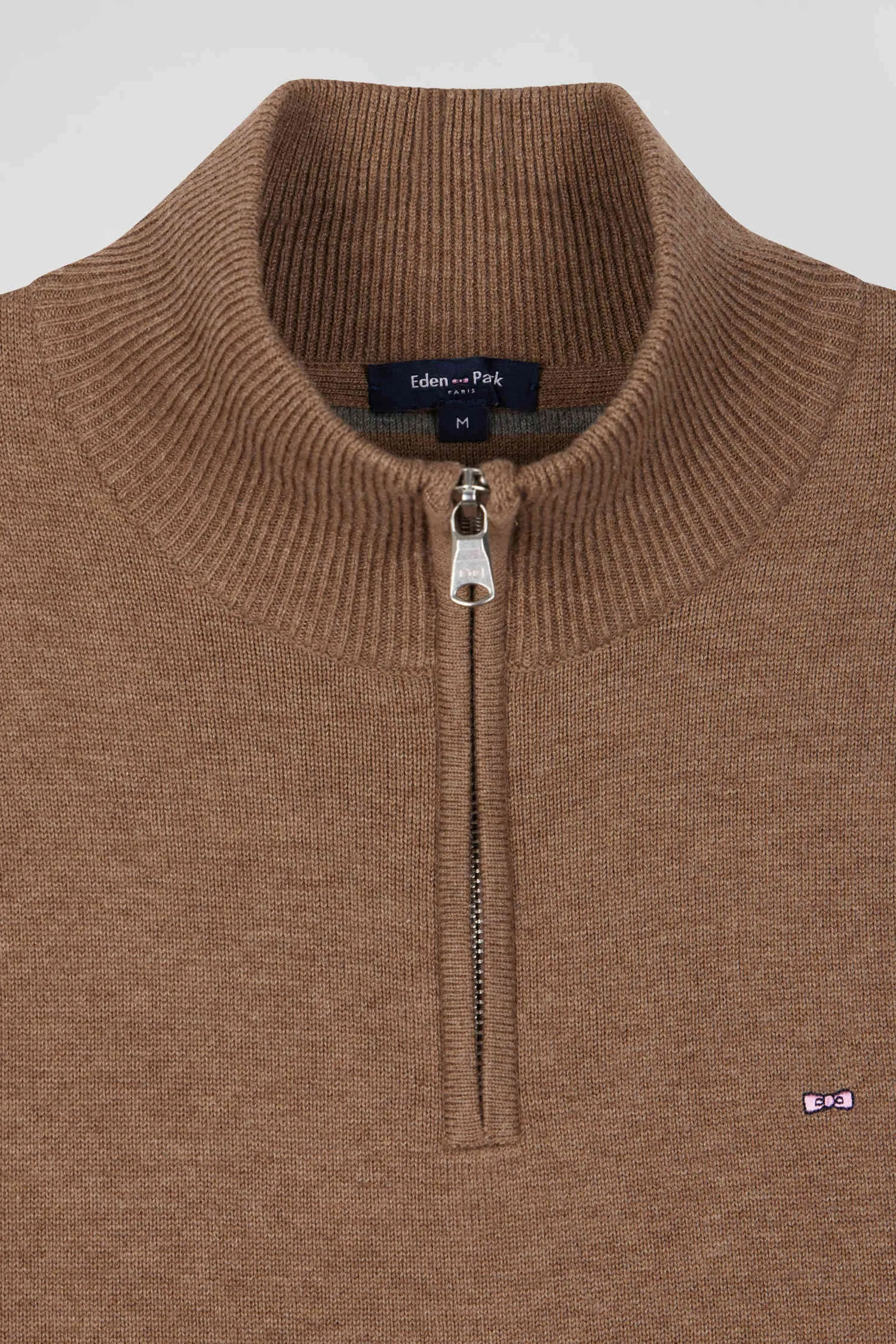 Pull camionneur Eden Park marron