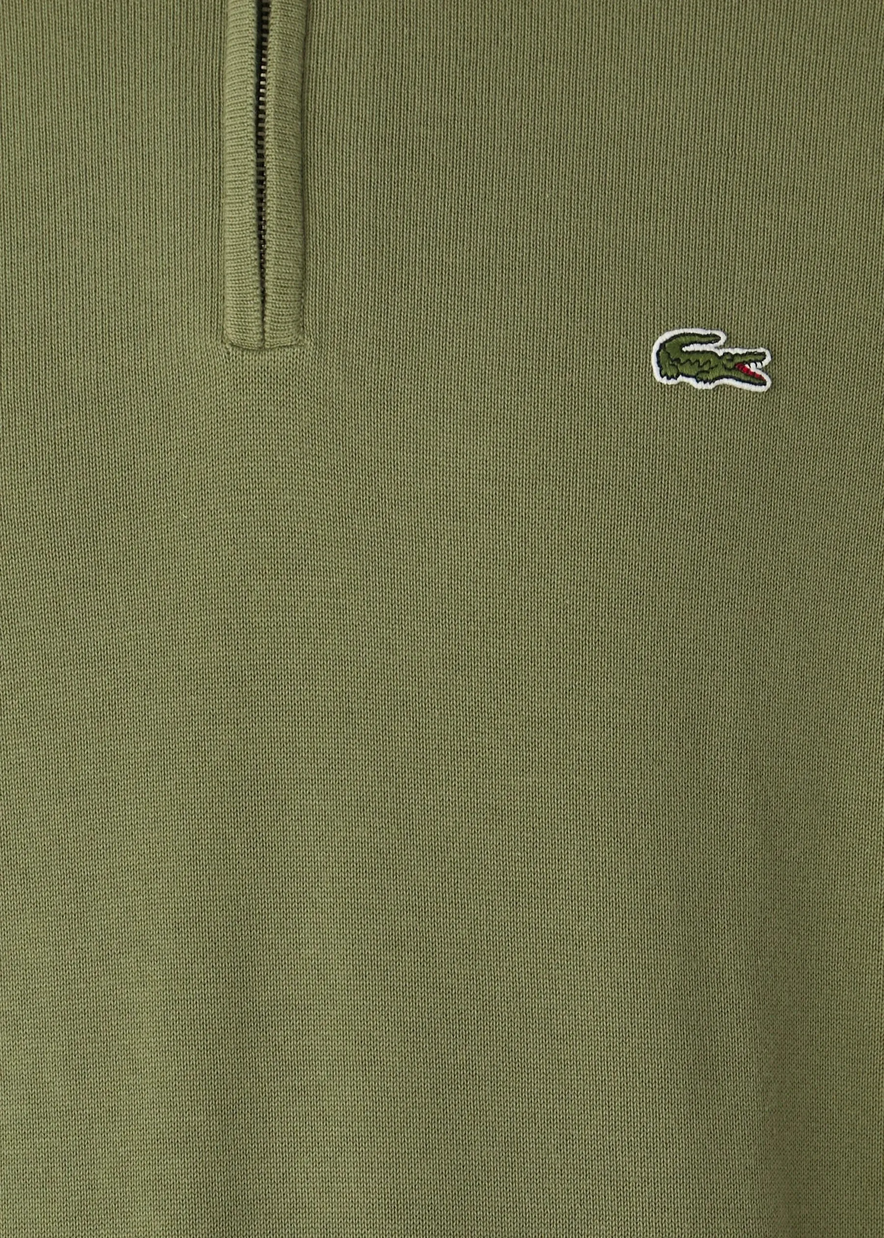 Pull camionneur Lacoste kaki
