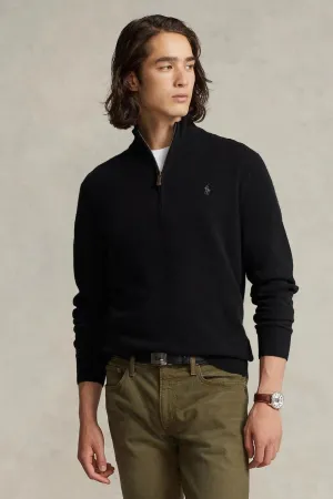Pull camionneur Ralph Lauren noir