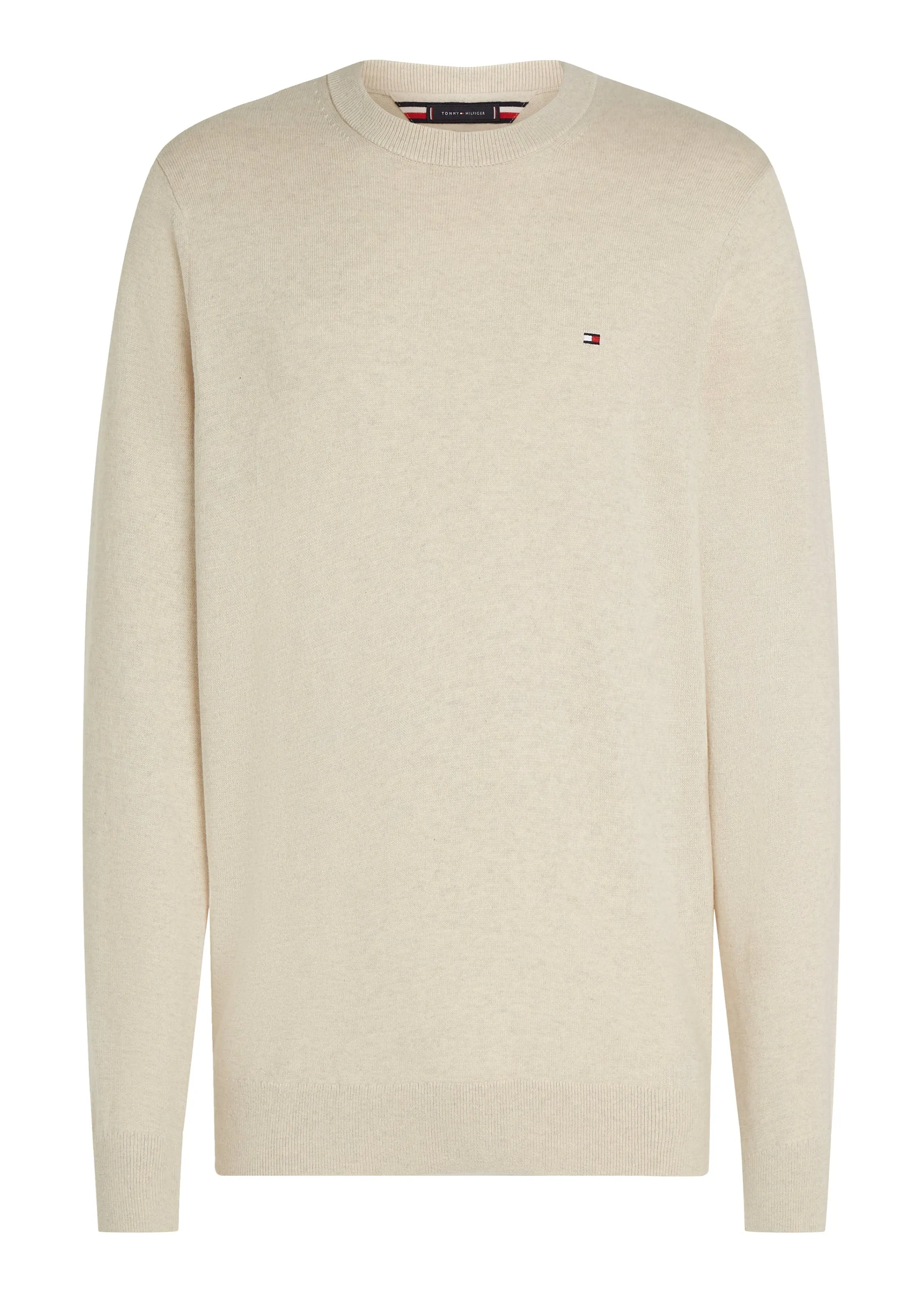 Pull Tommy Hilfiger beige en cachemire