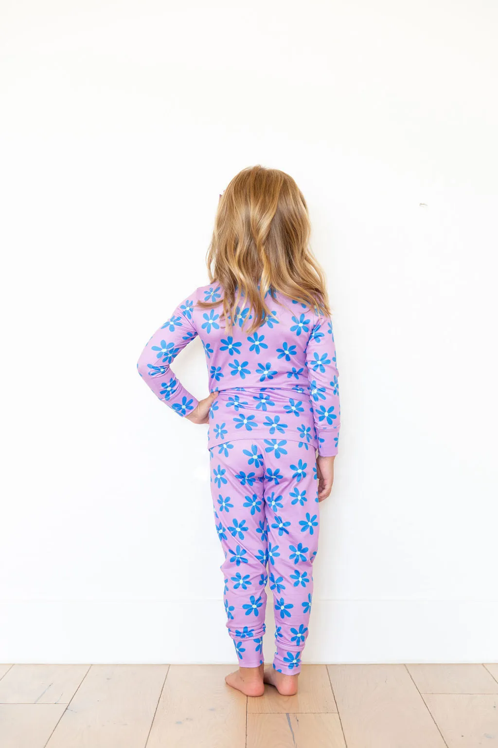 PURPLE   BLUE DAISY | LONG SLEEVE