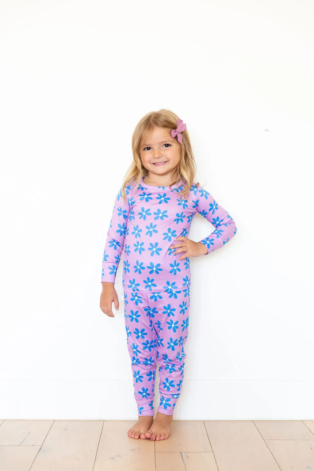 PURPLE   BLUE DAISY | LONG SLEEVE
