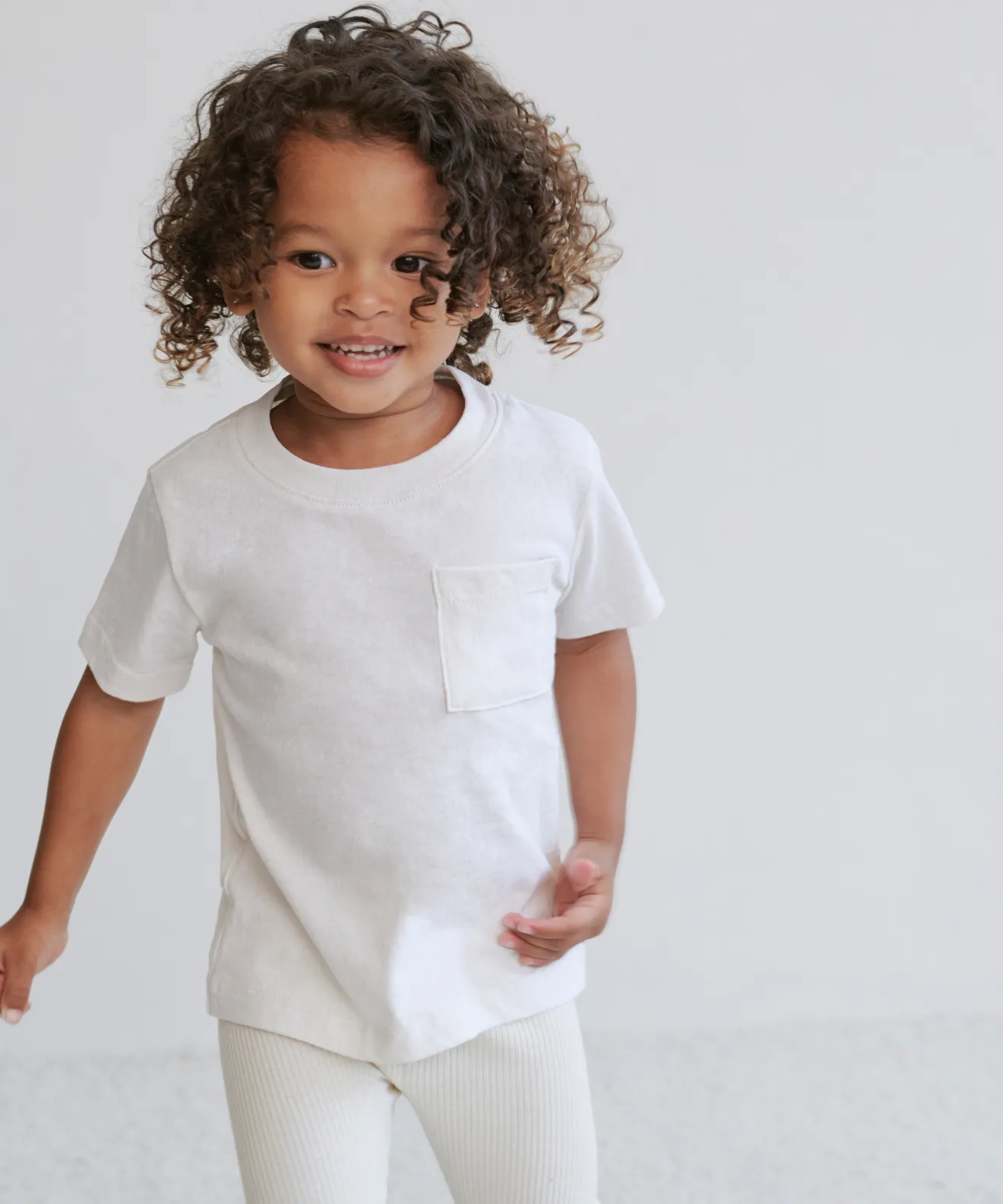 Kids' Vintage Pocket Tee Chic Tee Easy Fit