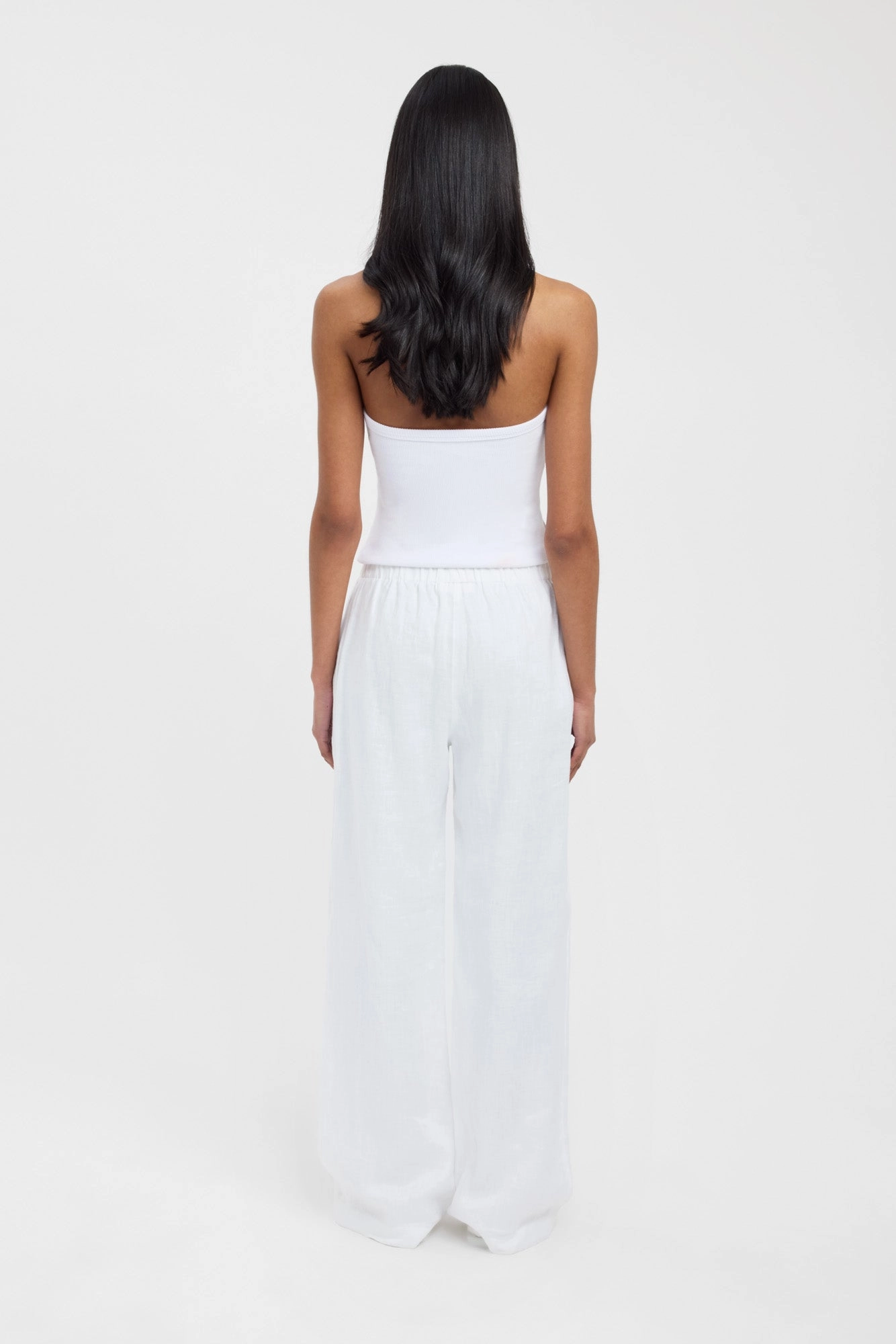 Quick-Dry Material Non Binding Waist Tahiti Elastic Pant