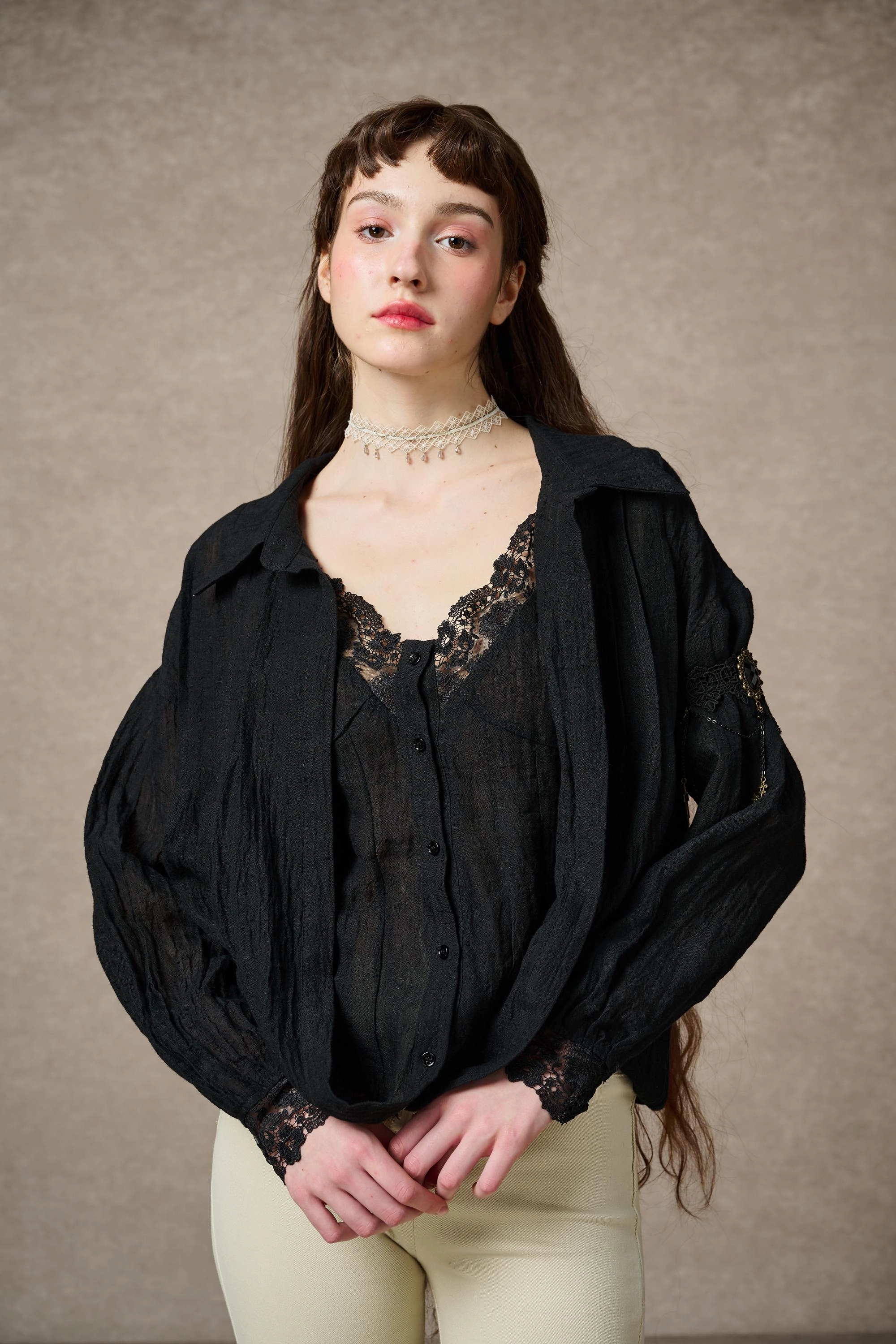 Short Length Tiffany 16 |Linen Layers Shirt