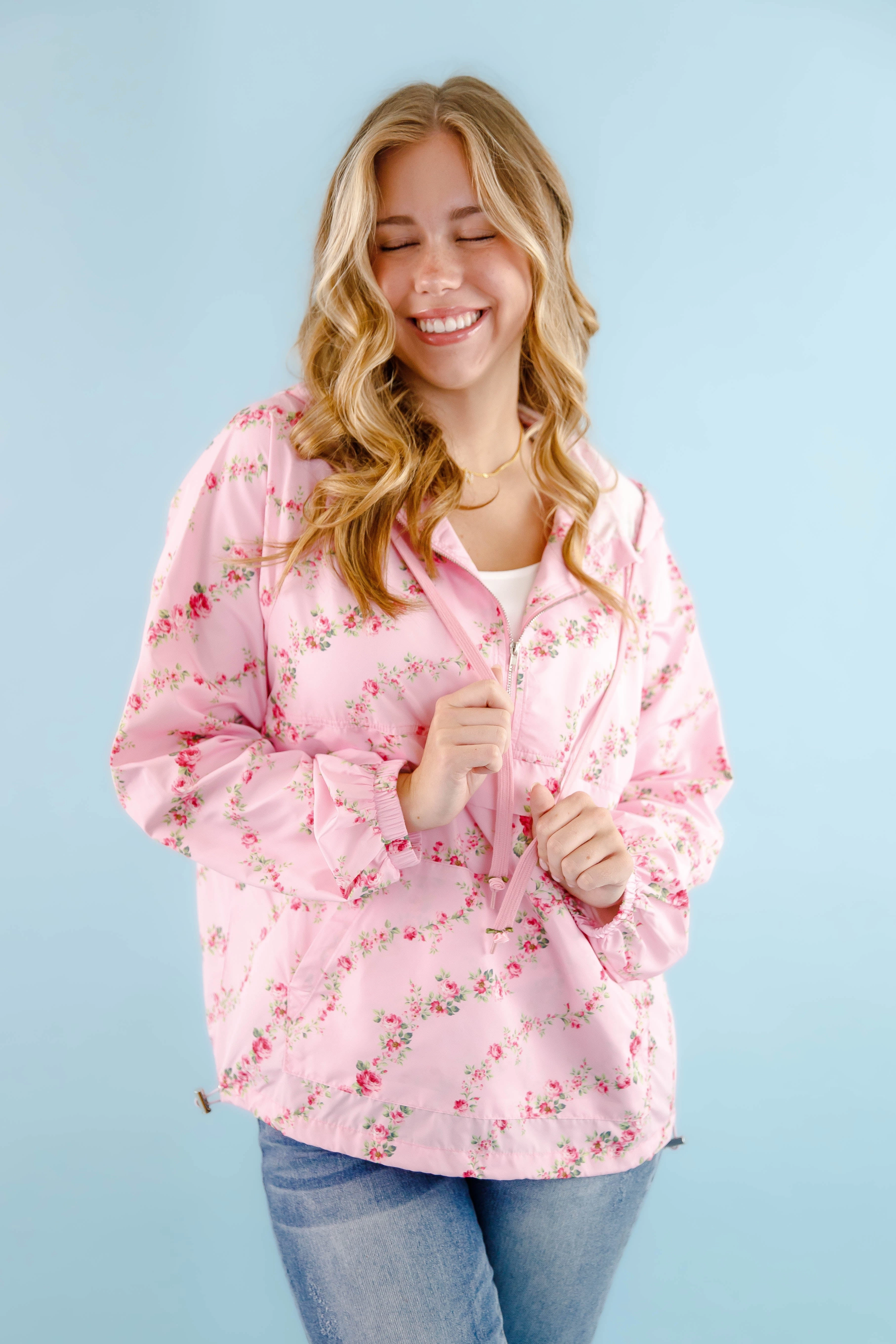 Active Wear NonRestrictive RESTOCK: Feel It Coming Windbreaker Pullover