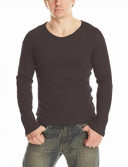 Ethically Sourced Yarn Long Sleeve Pintex Shirt