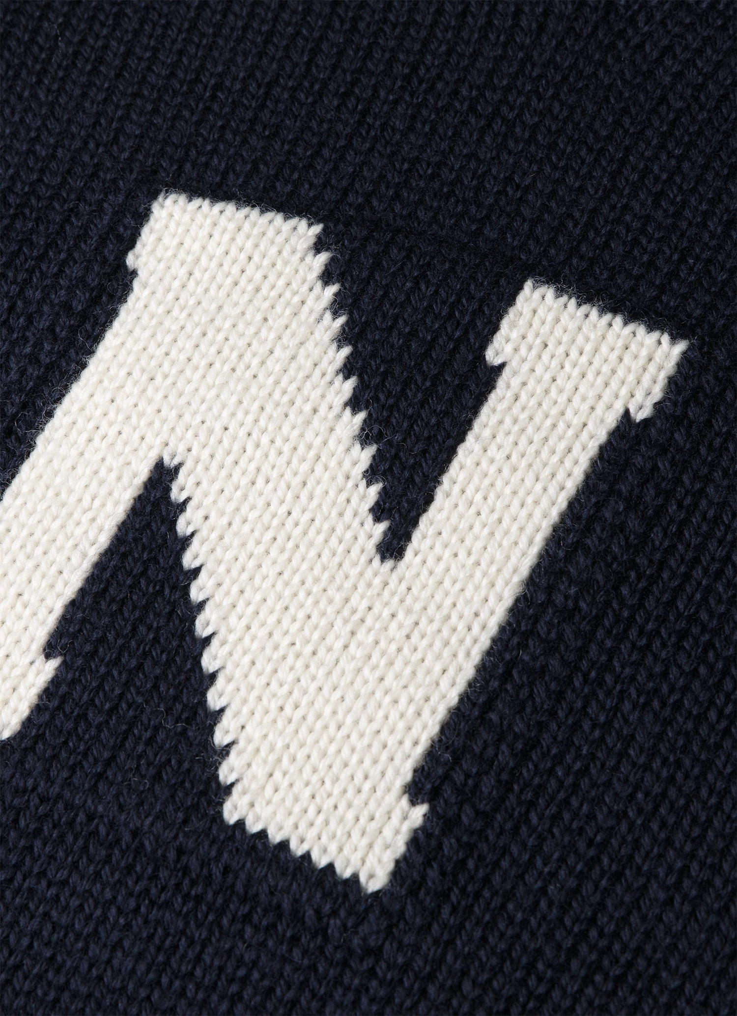 MachineWashable Interlock Weave Men's Sunspel x Nigel Cabourn Wide Neck Crew in Navy